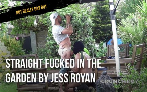 Straight fucked in the garden by Jess Royan