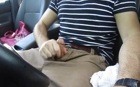 Jerking off in My Car, Talking and Cumming.