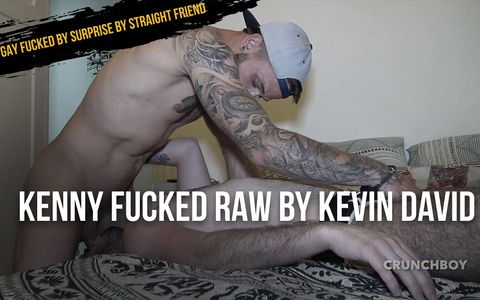 Kenny fucked raw by surprise by Kevin David