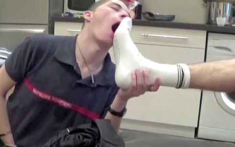 Beautiful Scally boy fucked by master in sneaker