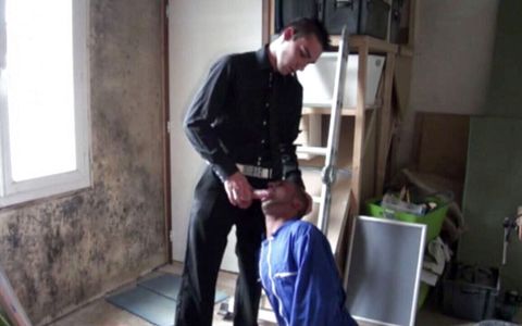 Young worker fucked at work by his boss