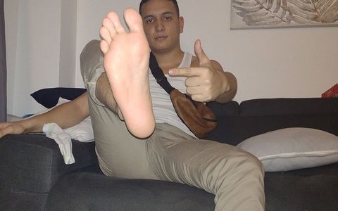 White long socks ( latino feet)