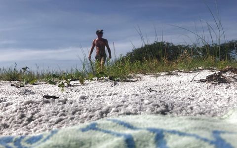 Getting Naked in the Dunes