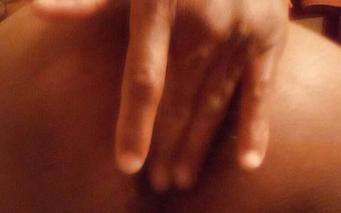 Black Anal Fingering in Asshole