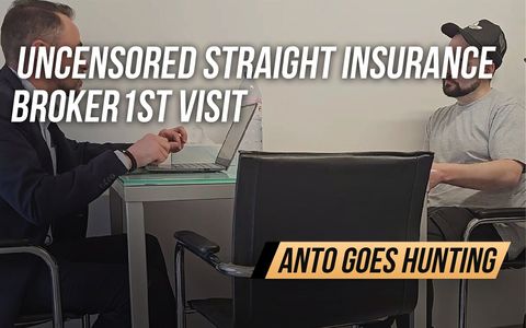 Uncensored - Straight Insurance Broker - 1st Visit