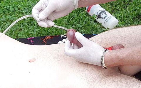 Catheter on Lawn