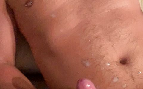 Homemade cum on body