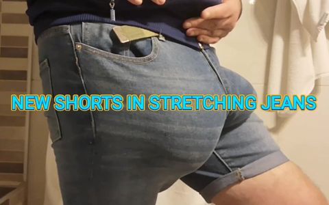 My Brand New Stretching Jeans Shorts