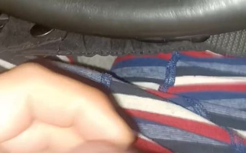 Car cumshot