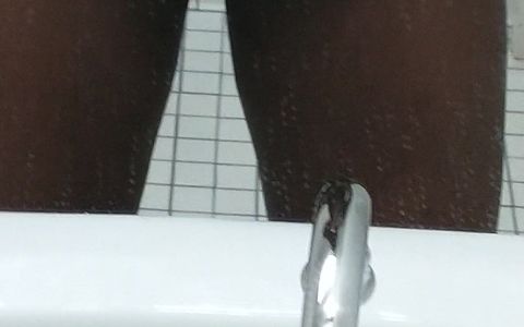 Handjob in bathroom