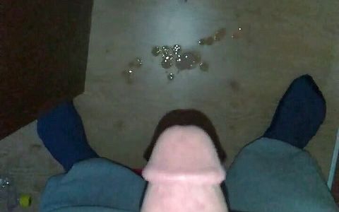 evening dark jerk and huge cum