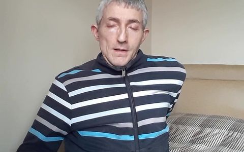 Masturbating in Tracksuit Top.