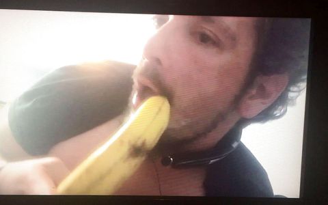 Throating bannana baby