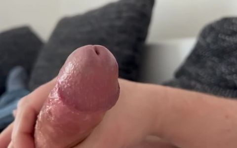 Circumcised Cock - Close up Of Orgasm