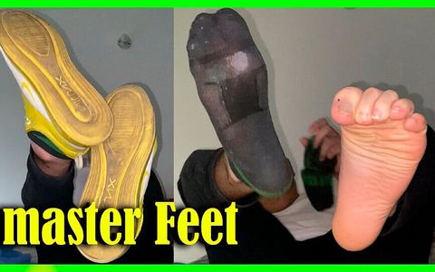 Enjoy These Stinky Sweaty Feet and Worship Your Master