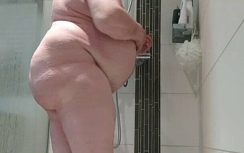 Intense Showering - Full Body View