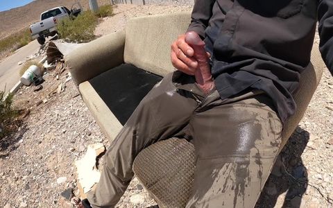 Pissing My Work Pants Near Las Vegas