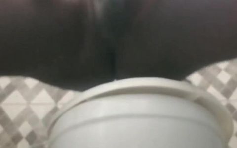 Gorilla Dick Grip Public Washroom Pounding