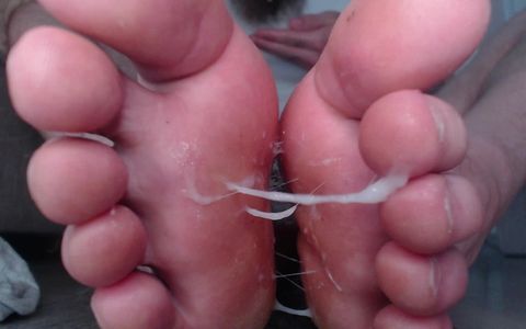 Feet Sperm Spit