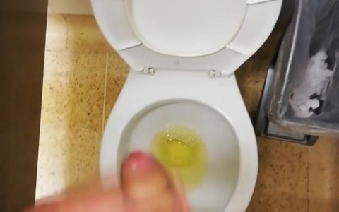 Jerking off in different bathrooms until I cum