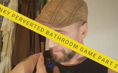 Kinky perverted bathroom game part 2