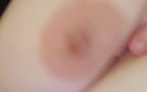 Man boobs touching and nipple play and wank play