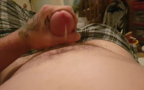 Shooting Cumshot After Edging for Some Time