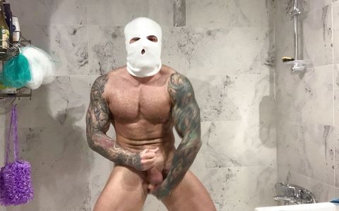 Masked muscles in shower