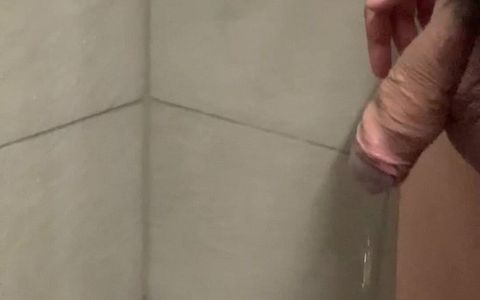 In the Shower of the Gym.