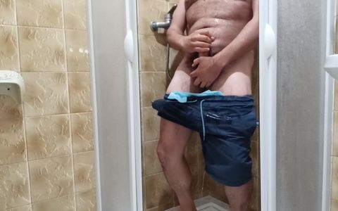 Pee and Cum in Shower