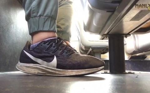 Male Bare-feet - Transport Edition - Bus - Train - Foot Fetish