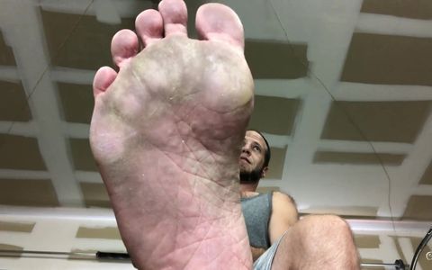 Basketball coach foot worship POV