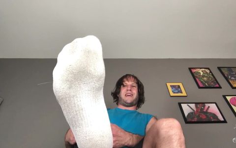 Post-Workout Gay Ass & Feet Worship POV