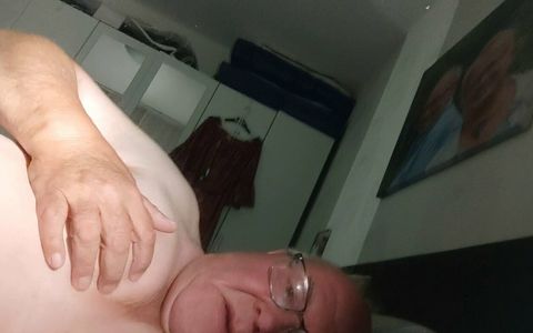 Naked in Bed and Playing