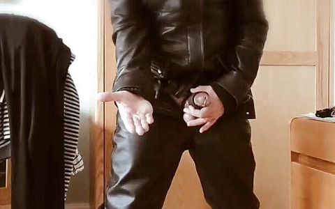 Slow motion leather jerk