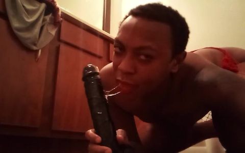 11inch Dildo Throat Fucking and Sloppy Gagging (bonus Scene 2)