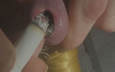 Urethra Cigarette Fun