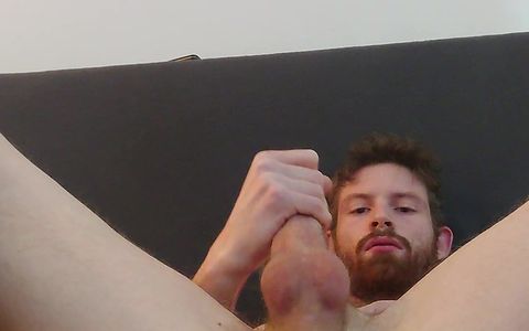 Rubbing my own cum on my hole