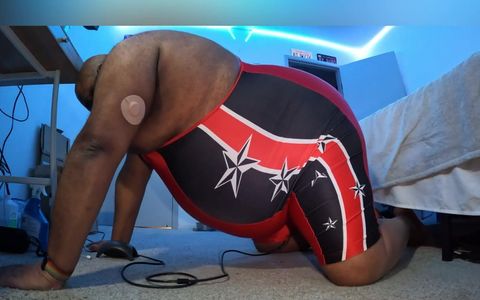 Singlet inflation and release from a black fatty