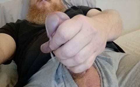 Stroking My Big Cock Until I Cum!