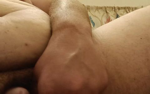 Small Cock Fap Playing with Balls.