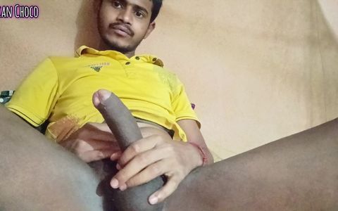 Indian Choco Flashing My Big Dick