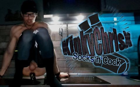 Kinkychrisx - Kitchen Fuck in Thigh High Socks