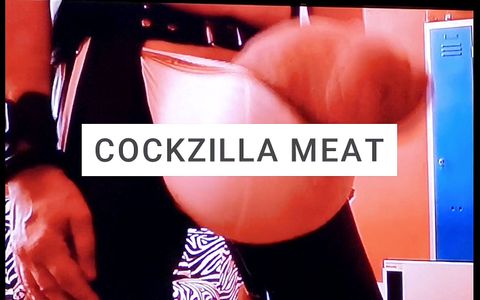 Cockzilla at his biggest