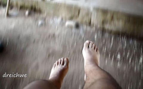 Playing with the sand