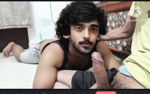 First Time Suck Stepbrother Big Cock and Cum Inside It Mouth
