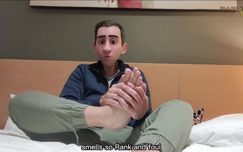 Gay Stepdad - Only One Bed - All Alone in My Hotel with My Hot Stepdad I Want to Be Fucked by Bad