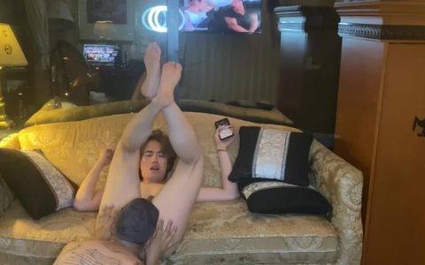 Some Hotel Fun with All the Windows Open and Lights up for Everyone to See.