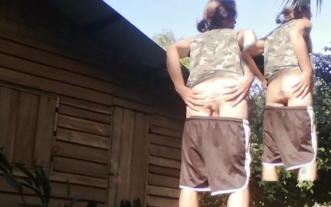 Boy shows his sexy body 1