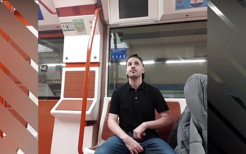 I've jerked on the subway!
